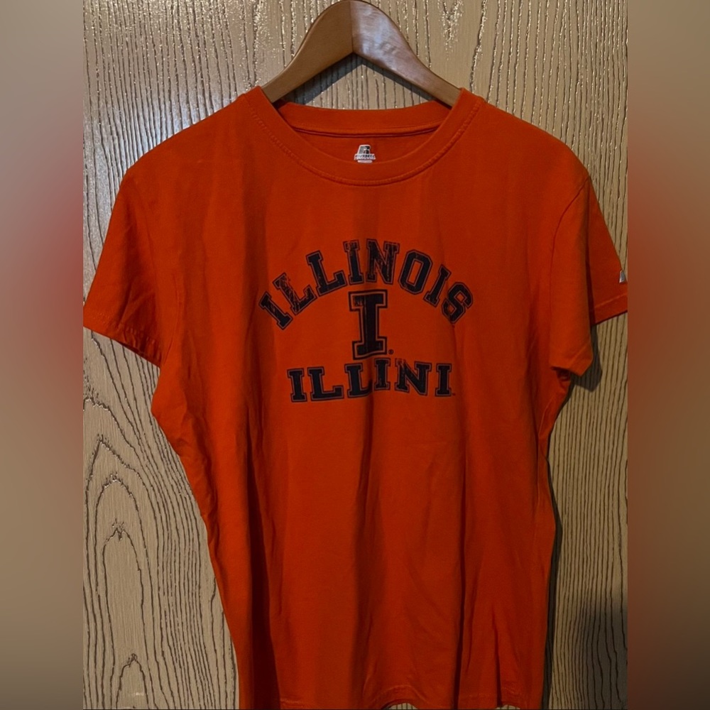 Illinois Illini T-Shirt Orange Women’s XXL